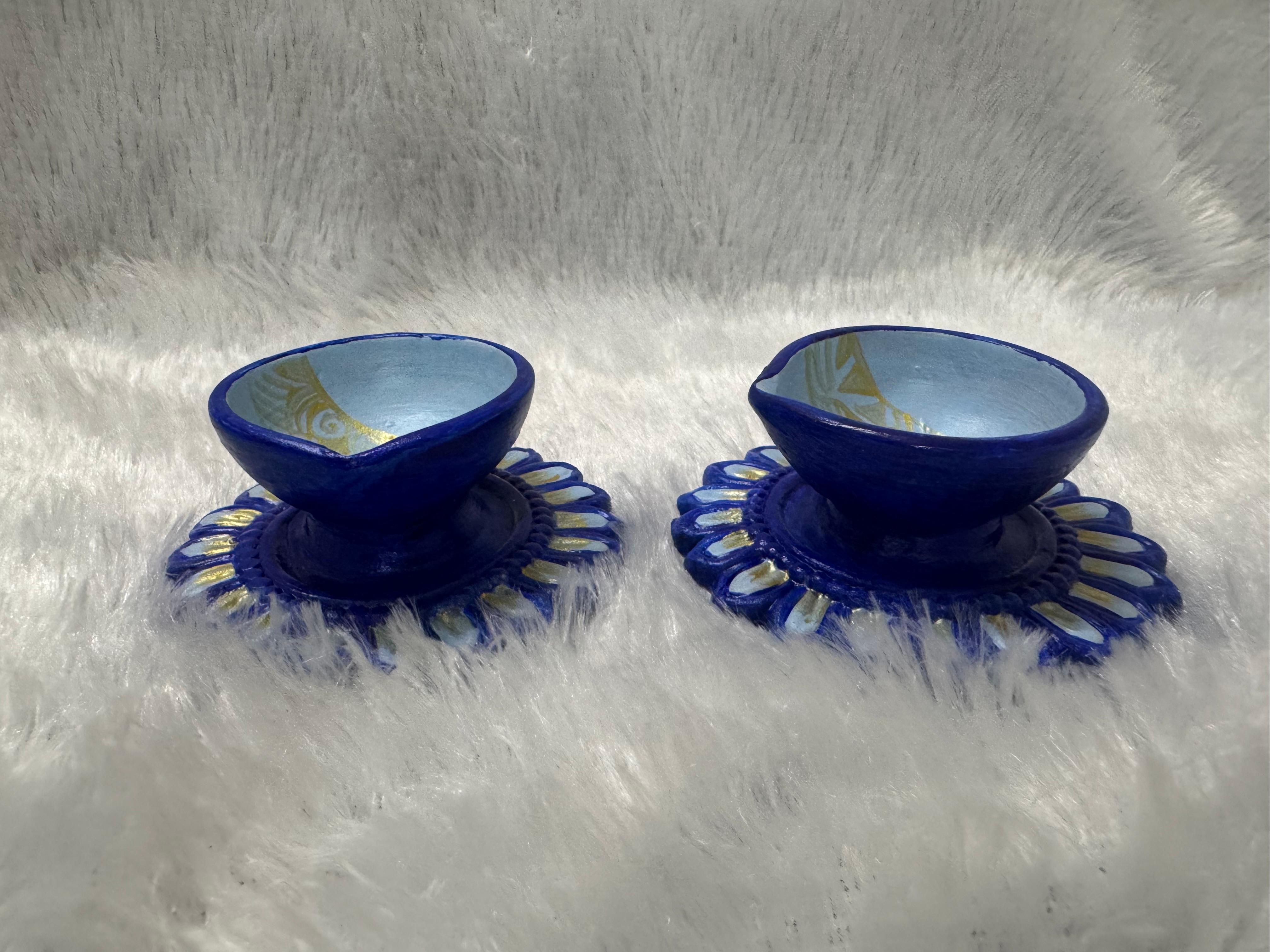 Blue Diya